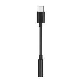 Adaptador USB Tipo C / Jack 3.5mm - Preto