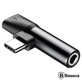 Adaptador USB-C Macho P/ USB-C / Jack 3.5mm BASEUS