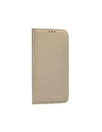 Capa Livro Horizontal Leather LMobile Galaxy S10 Plus - Dourado