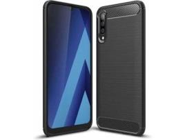  - Capa Carbono  Galaxy A70 - Preto