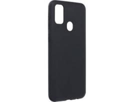  - Capa Traseira Soft  Galaxy M21 - Preto