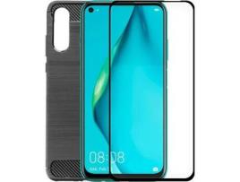  - Capa Carbono 10 Pices  P40 Lite - Preto