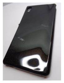 Capa Silicone LMobile Xperia M4 Aqua - Vermelho - Preto