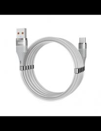 Cabo  Self Organizer Type C 1M - Cinza Claro