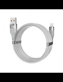 Cabo  Lightning 5A 1M - Cinza Claro