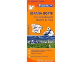 Livro Mapa Pais Vasco, Euskadi, Navarra, La Rioja de Vários Autores
