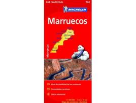 Livro Marruecos Mapa Nacional 742 de Varios Autores