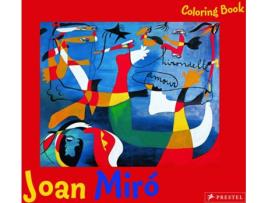 Livro Coloring Book Joan Miro de Annette Roeder