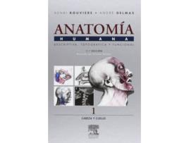 Livro Anatomía Humana.(4 Tomos) de Henri Delmas André Rouviere