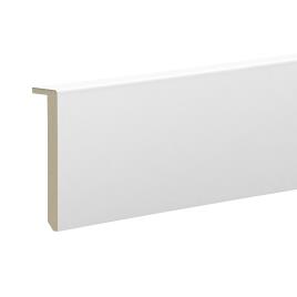 Rodapé de MDF COBERTURA LACADO BRANCO 12X2.9X240CM