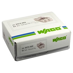 100 Ligadores rapid wago 2 COND. RIG 05-2.5