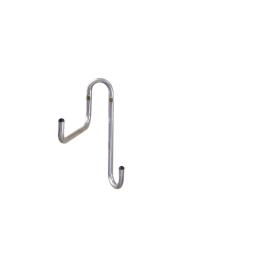 Gancho duplo em U 30X2 70KG CINZA