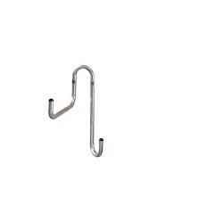 Gancho duplo em U 30X2 70KG CINZA