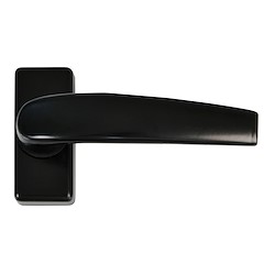 Puxador de porta DELTA LACADO PRETO