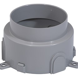 Caixa de chão PVC 3 MOD LEGRAND