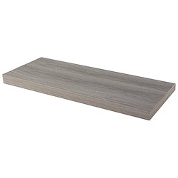 Prateleira FETIM 60X23.5CM 38MM CINZA