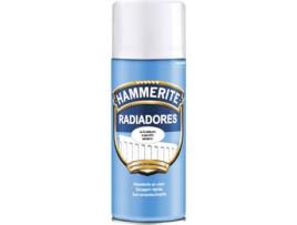Hammerite Spray para Aplicação em Radiadores Metálicos ROBBIALAC (Alto Brilho Branco - 400 ml)