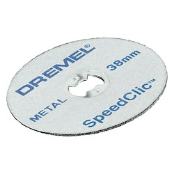 5 discos de corte metal DREMEL 38MM