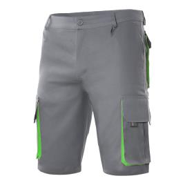 Bermuda CINZA E VERDE 103007 XS