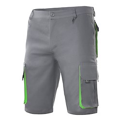Bermuda CINZA E VERDE 103007 XS