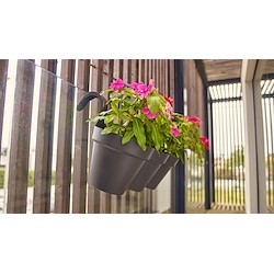 Vaso de plástico CAPRI BRANCO 54CM