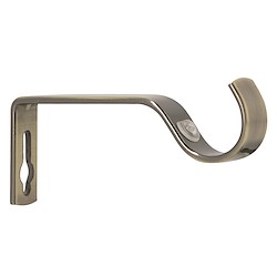  - 2 suportes abertos ABERTOS D28CM 90MM BRONZE