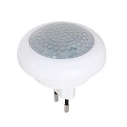 Luz LED detetor de movimento LIGAÇÃO TOMADA 120º GARZA