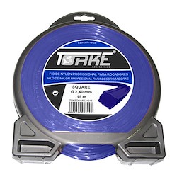 Fio de nylon azul TORKE 2.4MM 69M