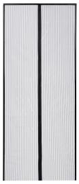 Rede mosquiteira para porta ARTENS CORTINA MAGNÉTICA 150X230CM PRETO