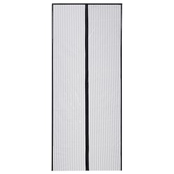 Rede mosquiteira para porta ARTENS CORTINA MAGNÉTICA 150X230CM PRETO
