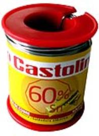 Fio de soldar CASTOLIN 60% ESTANHO