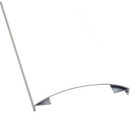 Perfil para bloco de vidro CURVA BRANCO 200