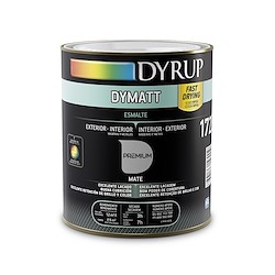 Esmalte sintético para madeira e metal DYRUP 0.75L PRETO
