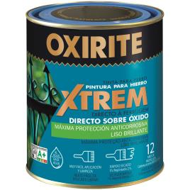 Esmalte para ferro XTREM OXIRITE BRILHANTE 0.75L PRETO