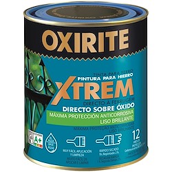 Esmalte para ferro XTREM OXIRITE BRILHANTE 0.75L PRETO