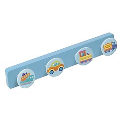 Cabide de parede TRANSPORTE AZUL