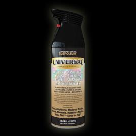 Spray multisuperfícies RUST 0.4L PRETO BRILHANTE
