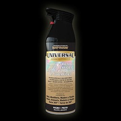 Spray multisuperfícies RUST 0.4L PRETO BRILHANTE