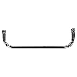 Porta-toalhas curvo 50CM CROMADO