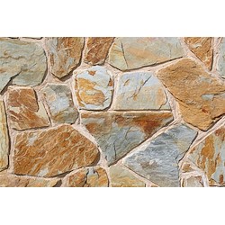 Pavimento de pedra irregular QUARTZITO ÁRTICA M²