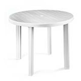 Mesa de resina VIANA BRANCO D90CM