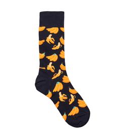 Happy Socks Udw Meias altas BANANA para mulheres