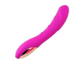 Vibrador de silicone recarregável USB de 12 modos para mulheres (roxo) OEMG