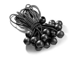 Tensor Elástico de Borracha com Bola Cinto Extensor Tensor para Tendas Lonas Cartazes Campismo Cortinas GELLDG