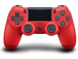 Comando para PS4 ACENTRY 20210833 Vermelho (Wireless)