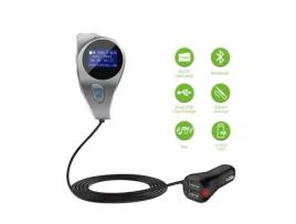 BBL01 Bluetooth Car Kit Music Player Modulador Transmissor FM 2.1A Dual USB