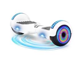 Hoverboard NEI-WAI z1+ Branco para Crianças (Coluna Bluetooth - Autonomia:8/10 Km - Velocidade Máx:10Km/H)