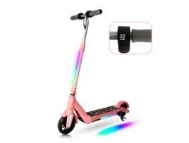 Trotinete Elétrica NEI-WAI F6 Rosa para Criança Velocidade Máx: 15 Km/H- Carga 50 kg- Autonomia: 7Km