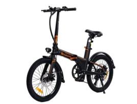 Bicicleta Elétrica V2: Motor 250W Bateria 270Wh Autonomia 45 Km Freios A Disco Cor Preto KUKIRIN