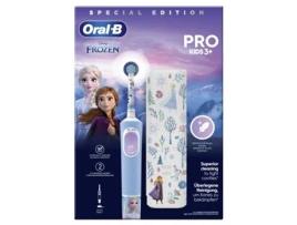 Escova de Dentes ORAL-B Kids Pro Frozen + Estojo 1Un